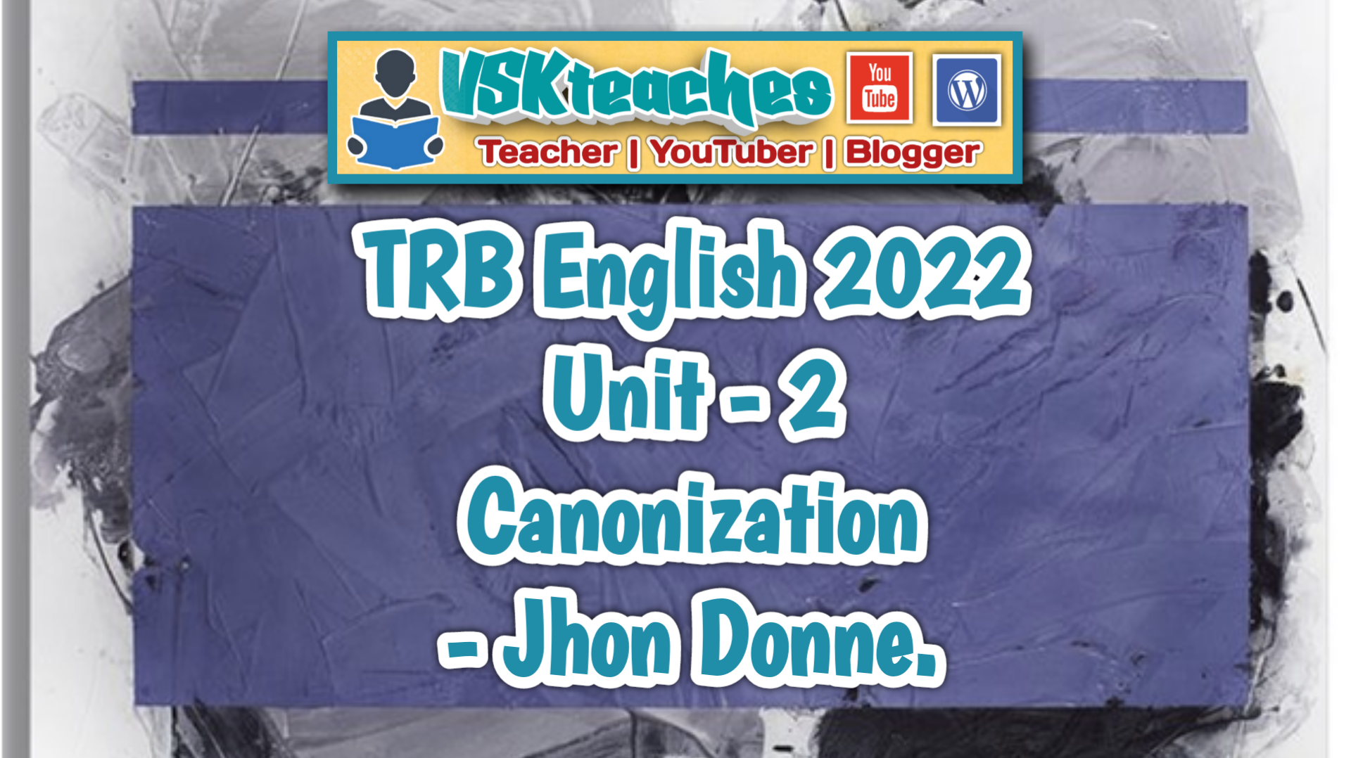 trb english canonization important questions