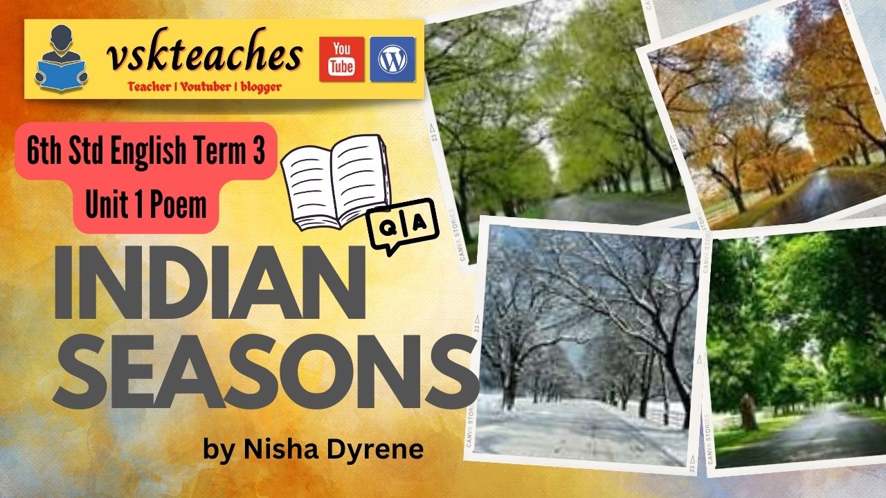 Indian Season book back answers vskteaches