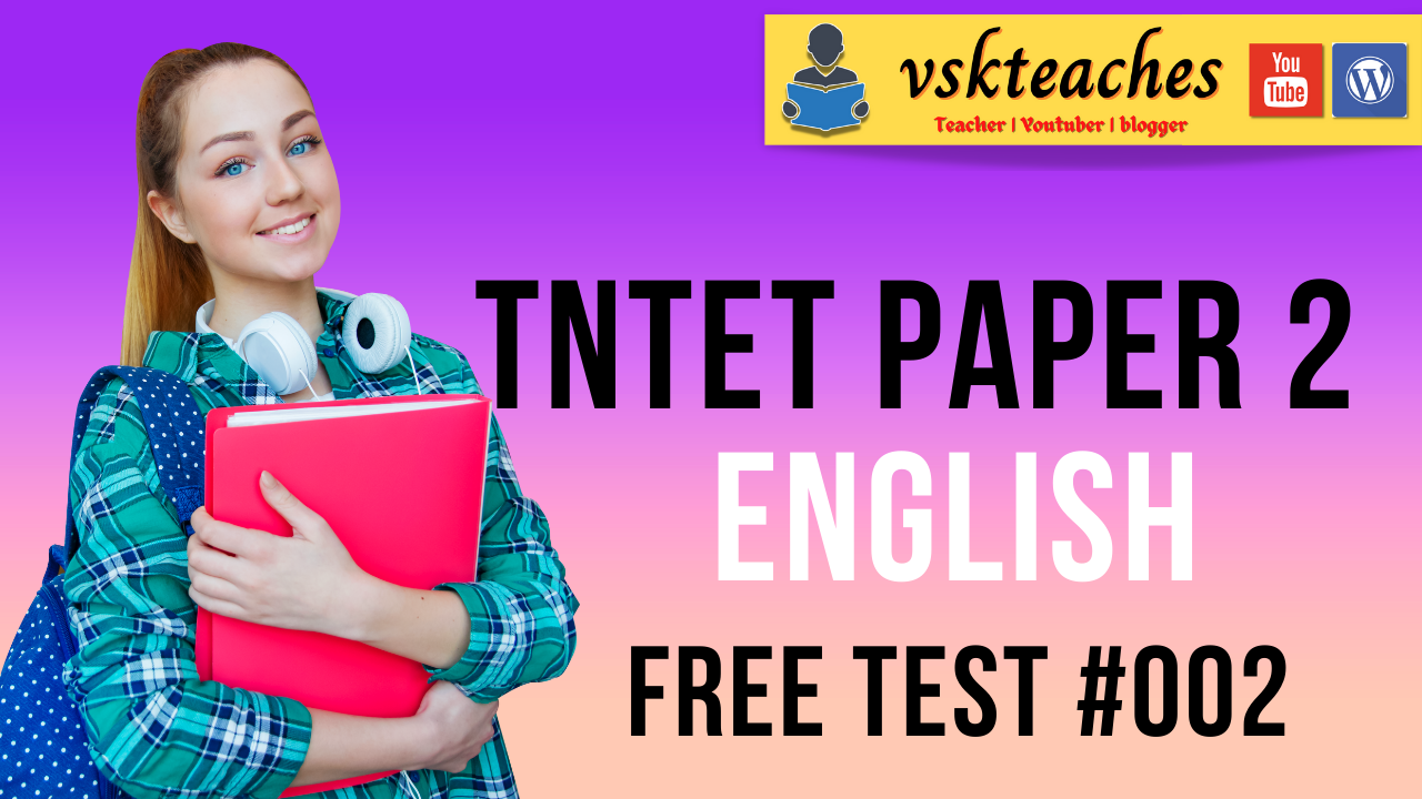 TNTET Paper-2 English Test-2