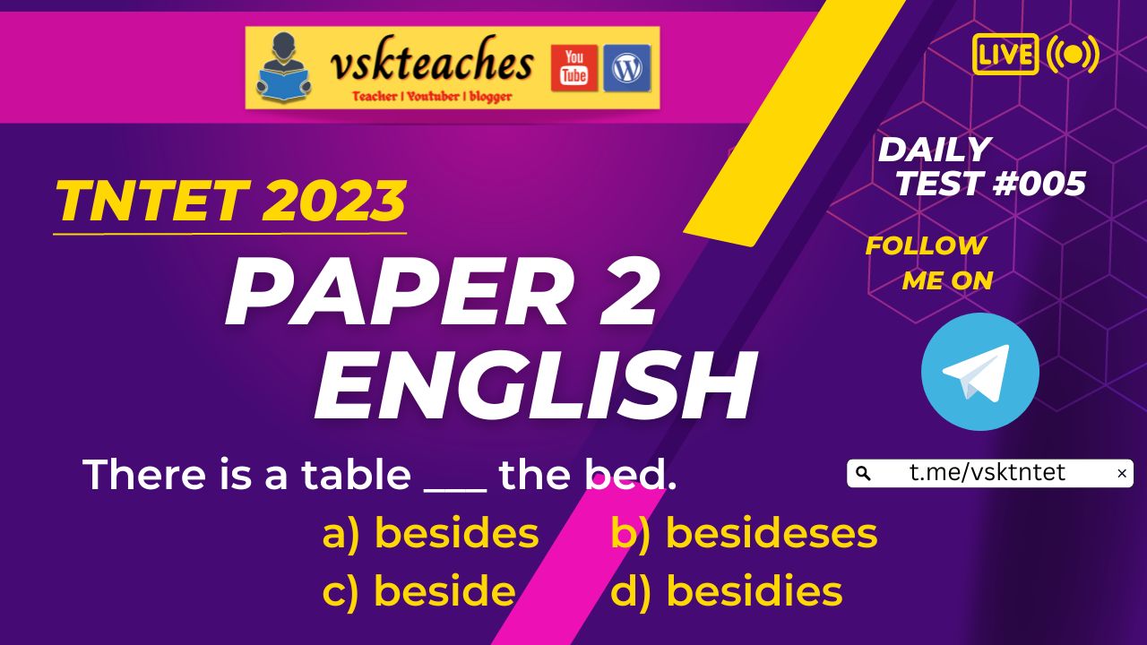 tntet paper 2 english 2023