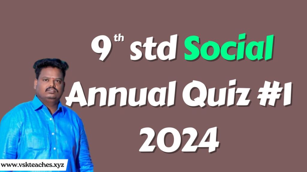 9th Social-science Quiz 1